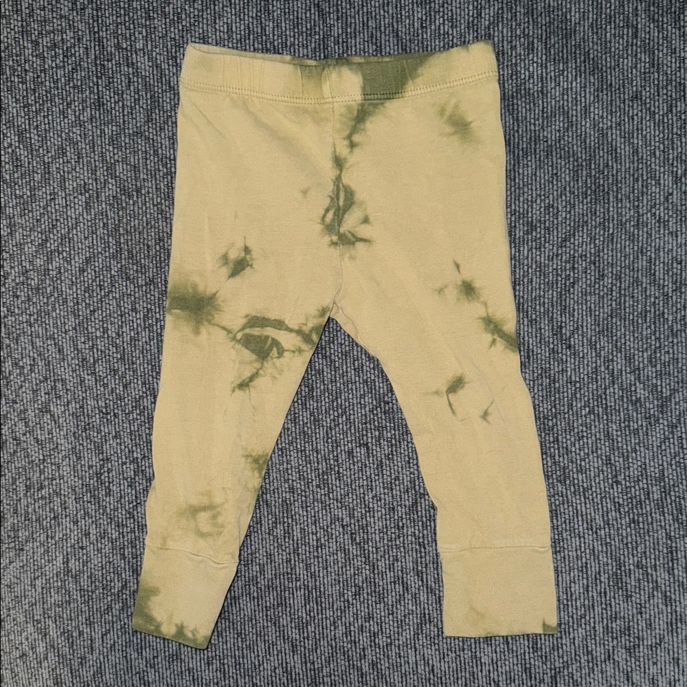 The Simple Folk Khaki Tie Dye Leggings